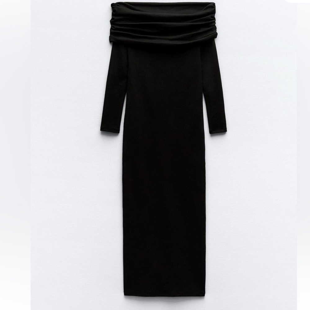 Zara off the shoulder dress